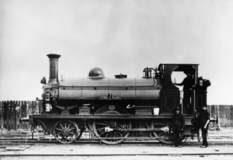 Rhymney Railway locomotive, Mid-Glamorgan, South Wales, c1921. Creator: Unknown.