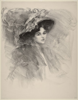 Parisienne, first half of the 20th century. Creator: Albert de Belleroche.