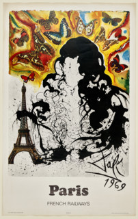 'Paris', French Railways poster, 1969 (1970). Creator: Unknown.