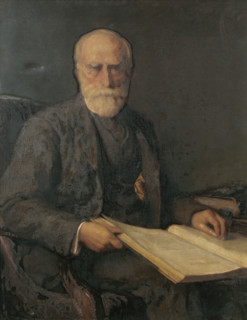 Portrait of John Callcott Horsley, 1902. Creator: Walter Charles Horsley.