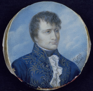 Miniature portrait of Napoléon Bonaparte, c1800-1804. Creator: Unknown.