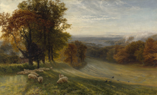 Autumn Morning, 1891. Creator: George Vicat Cole.