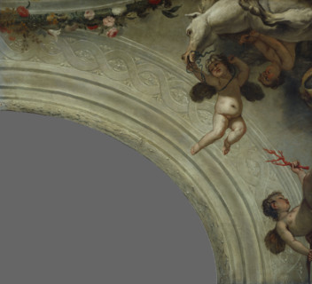 Cupid Before Jupiter, (Horse section), 1713-1715. Creator: Sebastiano Ricci.