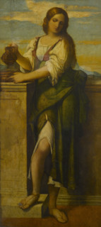 Temperance, early 16th century. Creator: Jacopo Palma il Vecchio.