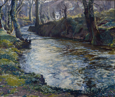Our Little Stream, Lamorna, c1926. Creator: Samuel John Lamorna Birch.