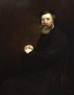 Portrait of Thomas Creswick, R.A., 1862. Creator: William Powell Frith.