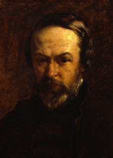 Self-portrait of Alfred Elmore, R.A., (1860s?). Creator: Alfred Elmore.