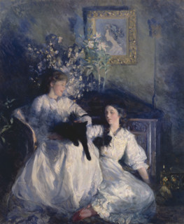 Confidences, 1911. Creator: Frank Bramley.