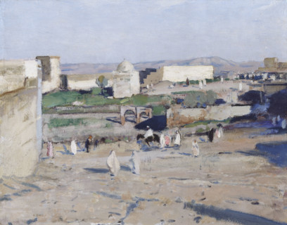 Entry into Fez, 1930s. Creator: Henry Bishop.