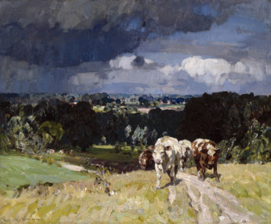 The Raincloud, c1915. Creator: John Alfred Arnesby Brown.