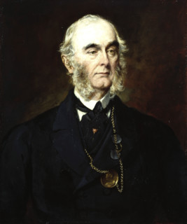Self-portrait of Sir Francis Grant, P.R.A, 1876. Creator: Francis Grant.