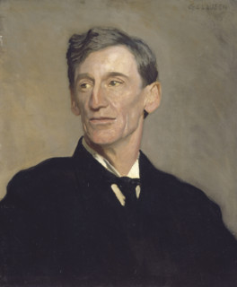 Portrait of Stanhope Forbes, R.A., 1915. Creator: George Clausen.