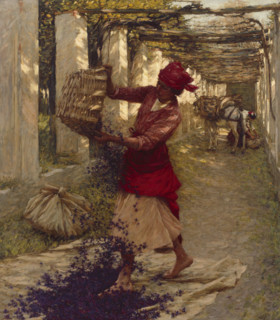 Violets for Perfume, c1913. Creator: Henry Herbert la Thangue.
