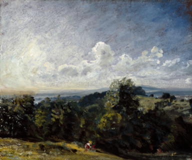 Hampstead Heath looking towards Harrow (I), 1821. Creator: John Constable.