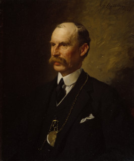 Portrait of Sir Aston Webb, P.R.A., 1921. Creator: Sir William Llewellyn.