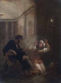 Ulysses discovered by his Nurse, (1810?). Creator: Robert Smirke.
