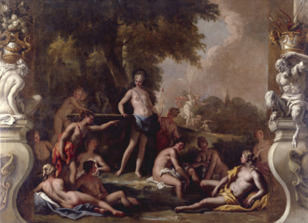 Diana and her Nymphs Bathing, 1713-1715. Creator: Sebastiano Ricci.
