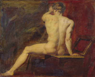 Study of Male Nude, c1815-1820. Creator: William Etty.