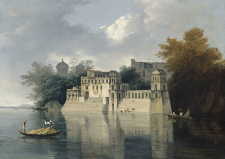 The Ghauts at Benares, 1787. Creator: William Hodges.