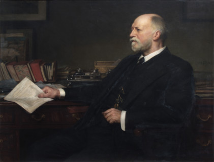 Portrait of Sir Frederick Eaton, 1913. Creator: Edward John Poynter.