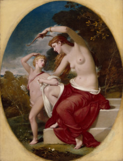 Nymph and Cupid, 1870. Creator: William Edward Frost.