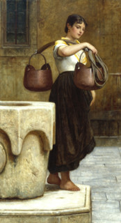 La Biccolante: A Venetian water-carrier, 1879. Creator: William Frederick Yeames.