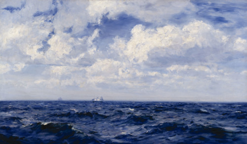 Summer Breeze in the Channel, 1893. Creator: Henry Moore.