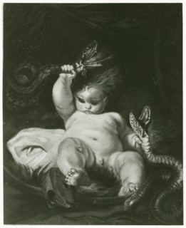 The Infant Hercules, (1790s?). Creator: Henry Thomson.