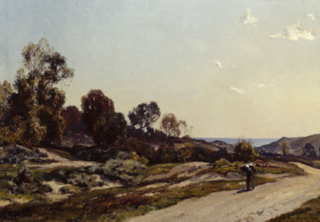 Evening: Equihen, Pas de Calais, 1920. Creator: Herbert Edwin Pelham Hughes-Stanton.