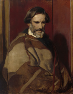 Portrait of John Gibson, R.A., c1850. Creator: Edwin Henry Landseer.