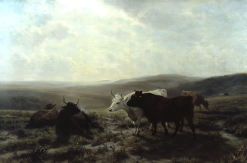 A Midsummer Night, 1879. Creator: Henry William Banks Davis.
