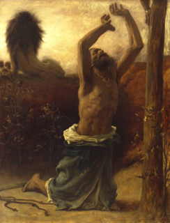 St Jerome, 1869. Creator: Frederic Leighton.