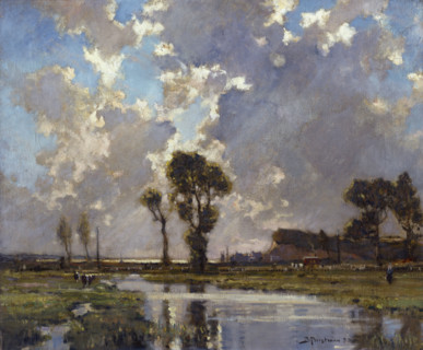 Near Wareham, Dorset, 1923. Creator: Bertram Priestman.