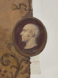 Oval portrait of Sir Charles Lock Eastlake, c1891. Creators: John Dibblee Crace, William Kent.