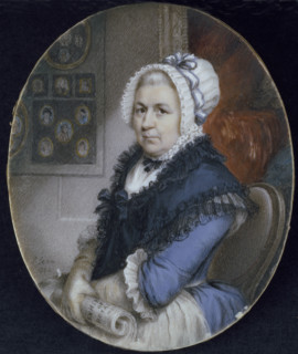 Portrait of Elizabeth Malin, Housekeeper at the Royal Academy, 1788. Creator: Philip Jean.