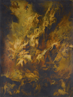 The Fall of the Damned, before 1799; original artwork c1620. Creator: Guy Head.