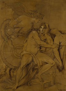 Thetis bringing the Armour to Achilles, 1805. Creator: Benjamin West.