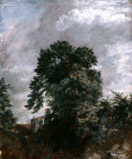 Distant View of the Grove, Hampstead, 1822. Creator: John Constable.
