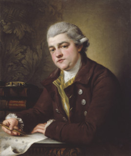 Portrait of John Yenn, R.A., before 1785. Creator: John Francis Rigaud.