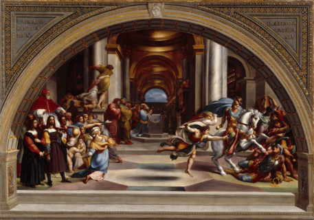 Expulsion of Heliodorus, late 18th century. Creator: Giuseppe Cades.