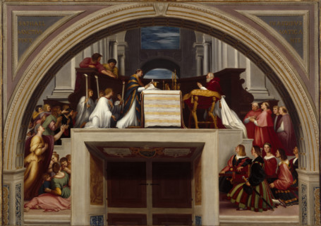 Mass at Bolsena, late 18th century. Creator: Giuseppe Cades.