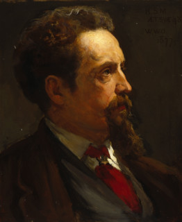 Portrait of Henry Stacy Marks, R.A., 1877. Creator: Walter William Ouless.