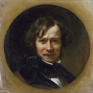 Self-portrait of William Edward Frost, R.A., (1830s?). Creator: William Edward Frost.