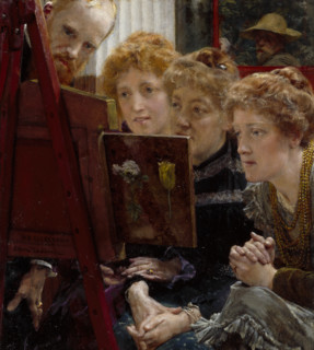 A Family Group, 1896. Creator: Lawrence Alma-Tadema.