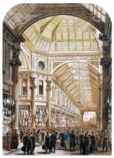 New Leadenhall Market: interior, 1881. Creator: Unknown.