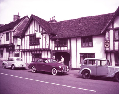 Swan Hotel, Lavenham, Suffolk, c1955. Creator: Arthur Charles Kirby Ware.