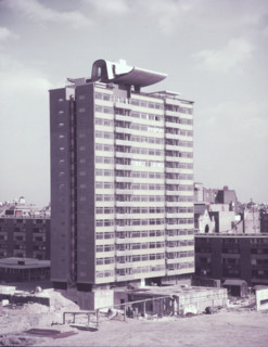 'Skyscraper' flats, City of London, c1955. Creator: Arthur Charles Kirby Ware.