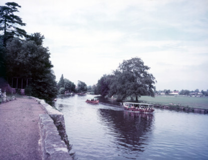 The River Avon at Stratford, Warwickshire, c1955.  Creator: Arthur Charles Kirby Ware.