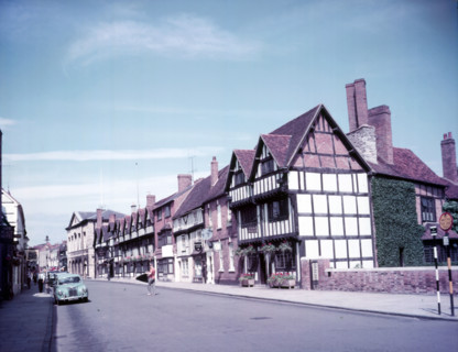 New Place, Chapel Street, Stratford-on-Avon, Warwickshire, c1955.  Creator: Arthur Charles Kirby Ware.
