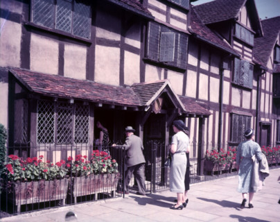 Shakespeare's birthplace, Stratford-on-Avon, Warwickshire, c1955.  Creator: Arthur Charles Kirby Ware.